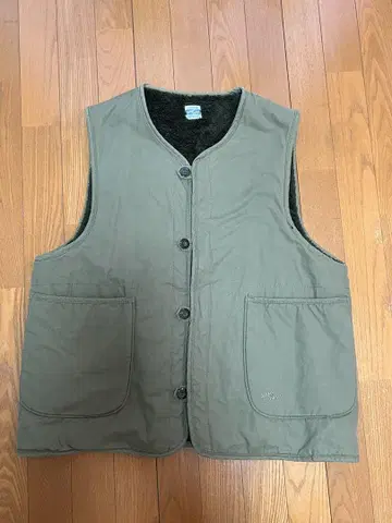 Army Twill 베스트 리버서블