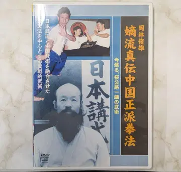 레어 오카바야시 토시오 적류진전 중국 정파권법 DVD 재생 확인 완료
