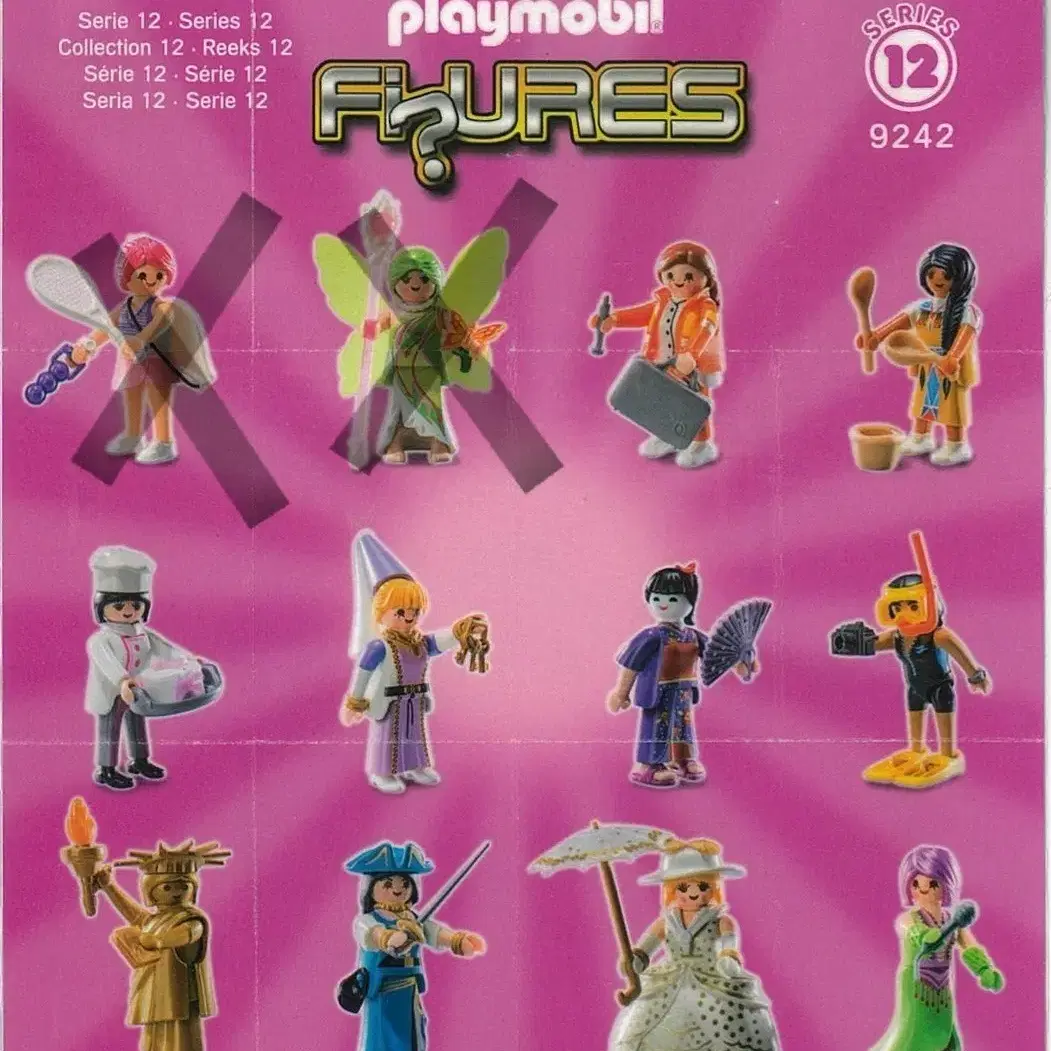 Playmobil Figures Serie 12 Lady Liberty Serie 12 Playmobil