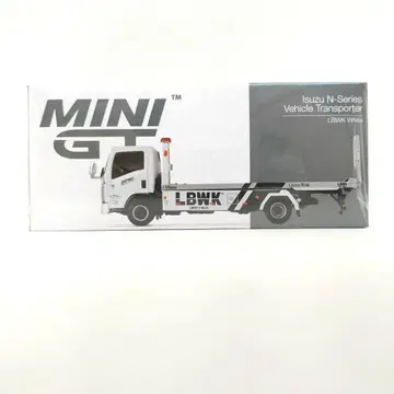 MINIGT Isuzu N 시리즈 (ELF) 차량 적재차 LBWK 화이트