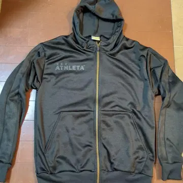 ATHLETA 풀 집업 후드티 S 블랙