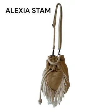 ALEXIA STAM 프린지 숄더백 2way