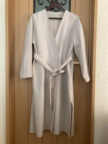 유나이티드 애로우즈 울 노카라 코트