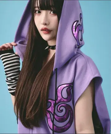 GALFY/갈피 치머 슬리브리스 후드티