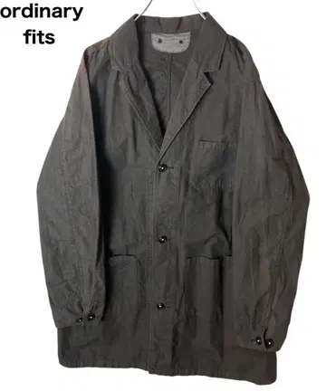 일본제 ordinary fits 오디너리 피츠 차콜 코튼 코트