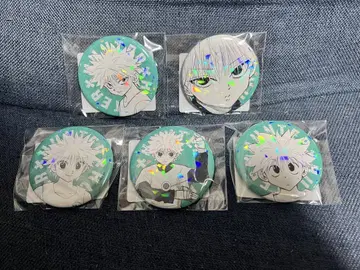 HUNTER x HUNTER 올스타 캔뱃지 키루아 5세트