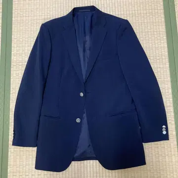 유니클로 슬림핏 네이비 테일러드 자켓 블레이저