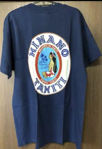 HINANO 타히티 미사용 새상품 셔츠 네이비