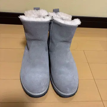 그레이 스웨이드 어그 부츠
