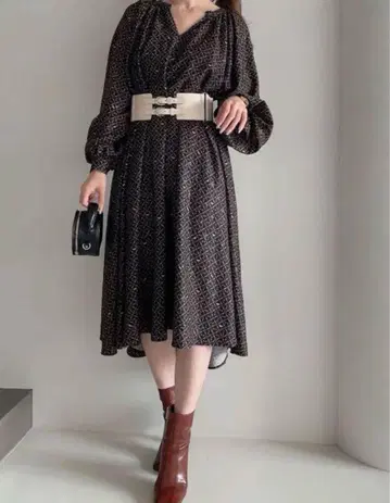 eimy 이스토아르 ES horse pattern 원피스