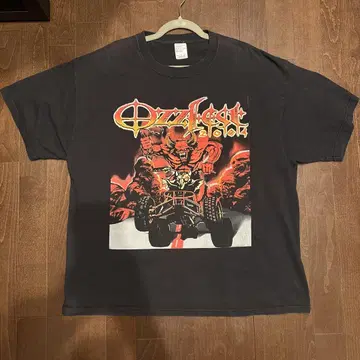 Ozzfest 2004 오지 오스본 티셔츠 2004년 투어 구제 의류