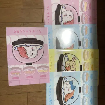 치이카와 (먼작귀) 클리어 파일 5장 세트