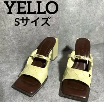 슬림 레그 효과 YELLO 웨어 샌들 S 사이즈 라이트 그린 안정감