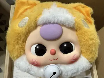 babyThree 고양이 파우치 브라운 태비