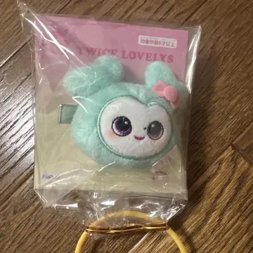 TWICE LOVELYS 봉제 인형 헤어핀 미나