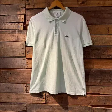 Lacoste 라이트 그린 피케 셔츠 현행 와니 깔끔