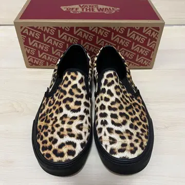 VANS 반스 슬립온 레오파드 24.5cm