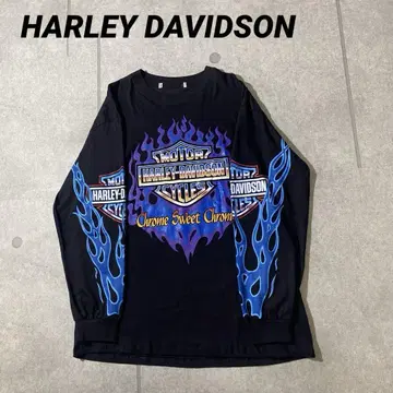 [새상품급] HARLEY DAVIDSON 할리데이비슨 파이어 패턴