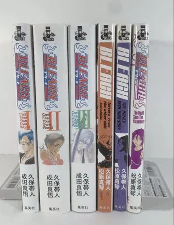 BLEACH 블리치 소설 6권 세트
