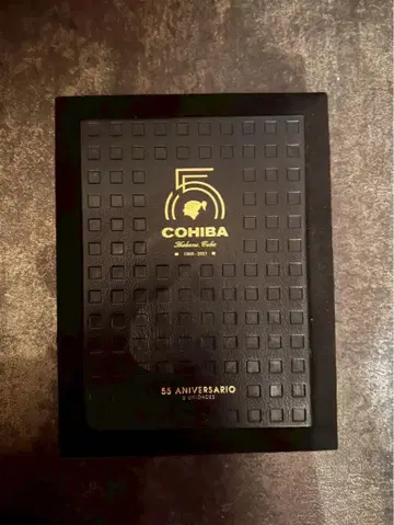 코히바 시가 케이스 단품 55주년 기념 BOX 레어