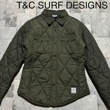 T&C SURF DESIGNS 서프 나일론 자켓 퀼팅 충전솜