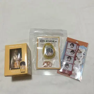 나니와단시 오오니시 류세이 손가락 인형 보이스 키링 포토 카드 세트