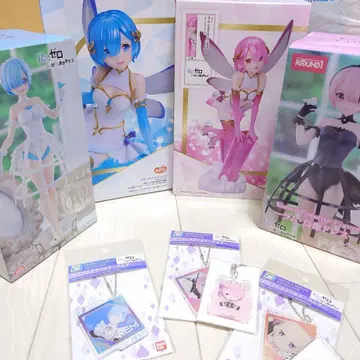 리제로 렘&라무 피규어 베아트리스 키링 세트