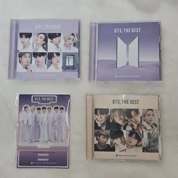 BTS, THE BEST 앨범 CD 3종 세트 / 아크릴 스탠드 포함