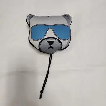 FURLA 곰 얼굴형 나일론 백 새상품급 네이비