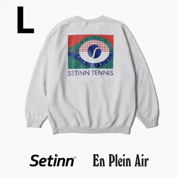 새상품 Setinn x En Plaein Air 맨투맨 L