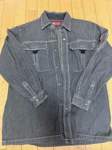 가공품 CAUSAL ACTIVE KRC A.T 츠나기 겉옷 데님 셔츠