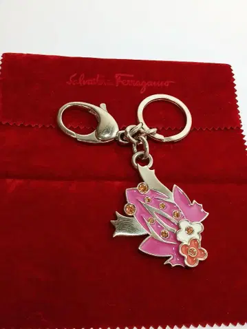 살바토레 페라가모 Ferragamo 키링 개구리 프로그