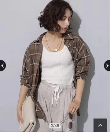 알페이지 오리지널 체크 셔츠