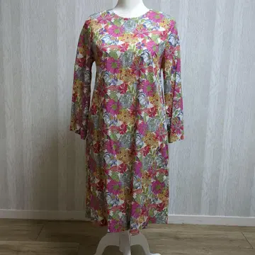 Dot and Stripetps 긴팔 원피스