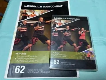 LesMills BODYCOMBAT 62 DVD CD