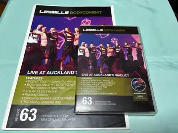 LesMills BODYCOMBAT 63 DVD CD