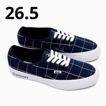 새상품 Setinn x VANS NAVY 26.5cm