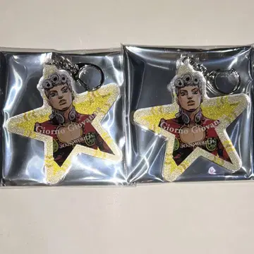 죠죠 죠죠월드 아크릴 키링 죠르노 2세트