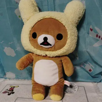 산엑스 리락쿠마 토끼와 놀자 봉제 인형 BIG