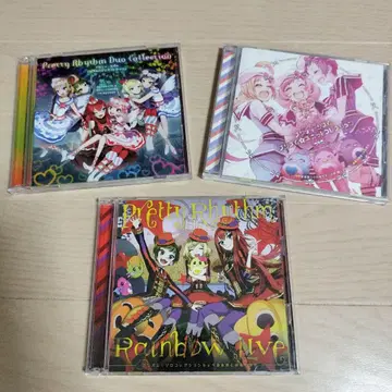 프리티 리듬 레인보우 라이브 CD 3종 세트