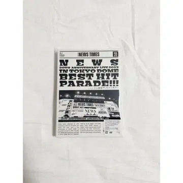 NEWS 20th Anniversary LIVE in 도쿄돔 DVD
