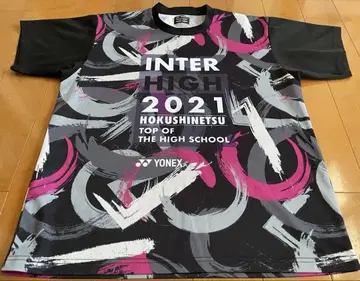 요넥스 yonex 2021 인터하이 기념 티셔츠 M 사이즈