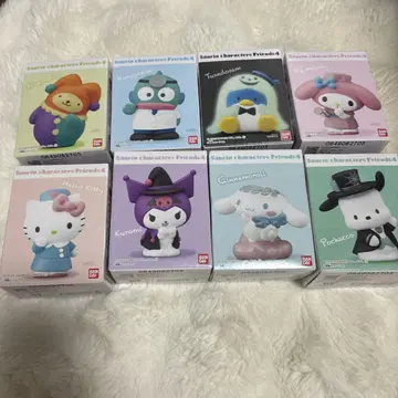 산리오 캐릭터즈 프렌즈 4 컴플리트 8체