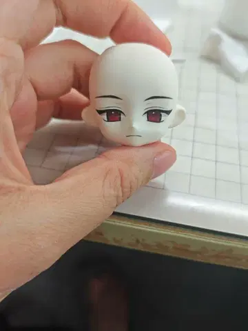 시로 님 얼굴 마무리