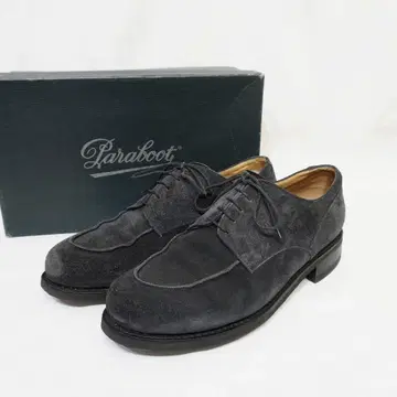 Paraboot 사이즈 9 네이비 샴보드 스웨이드 CHAMBORD