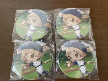 un:c 캔뱃지 4개 세트
