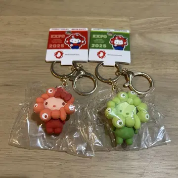 산리오 미야쿠미야쿠 키링 최애 컬러 키티 포차코 2개