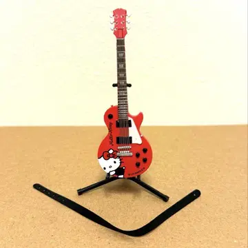피규어 헬로키티 레스폴 타입 기타 산리오 ROCKMONO
