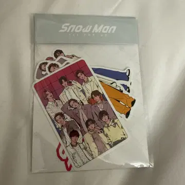 Snow Man 한국 POP-UP 스티커 팩