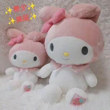 새상품급 산리오 마이멜로디 봉제 인형 딸기 2012년제 2세트